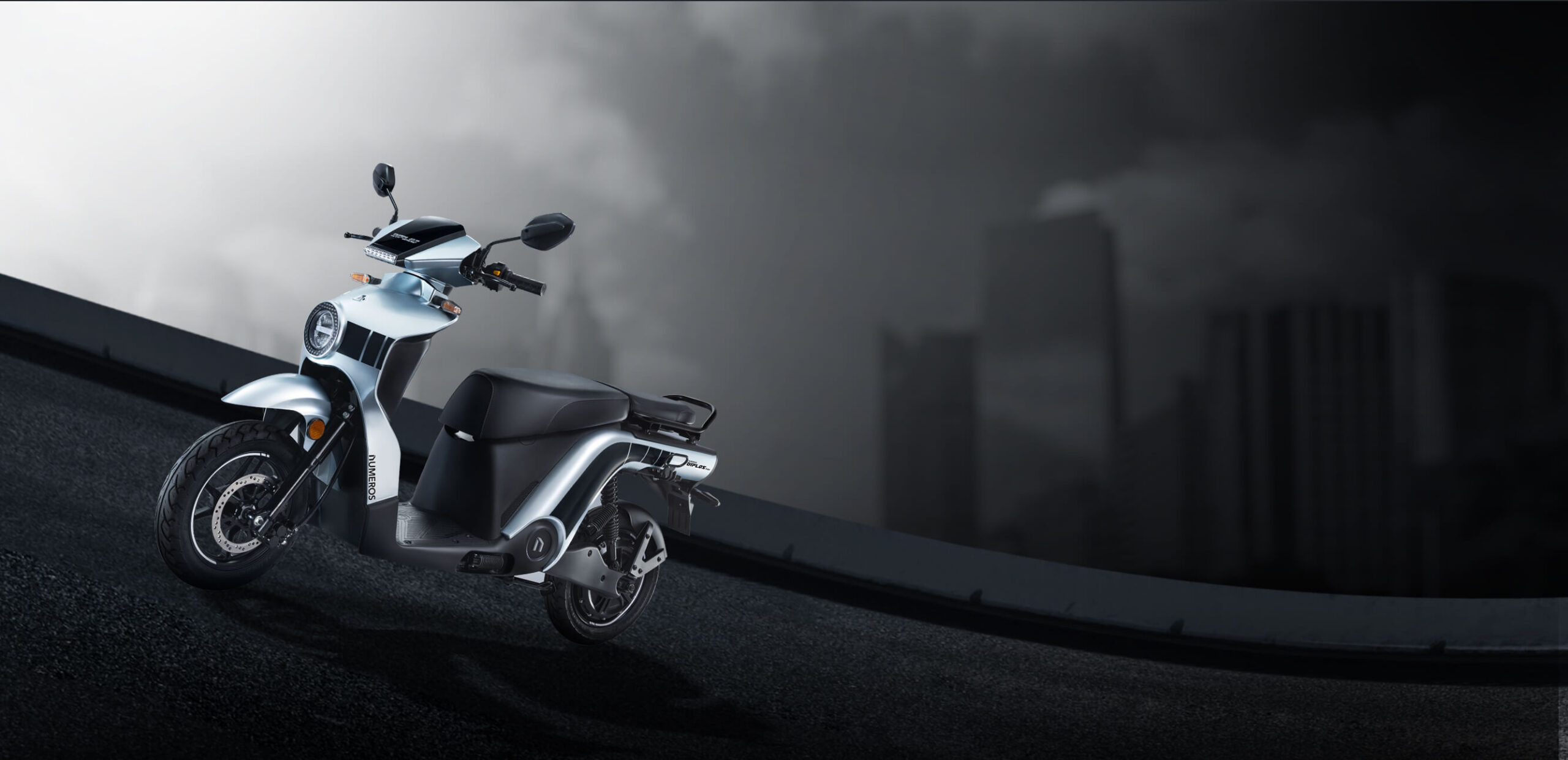 High efficiency ev scooter