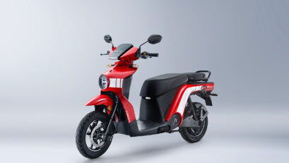 Diplos Max Electric Scooter Red Colour